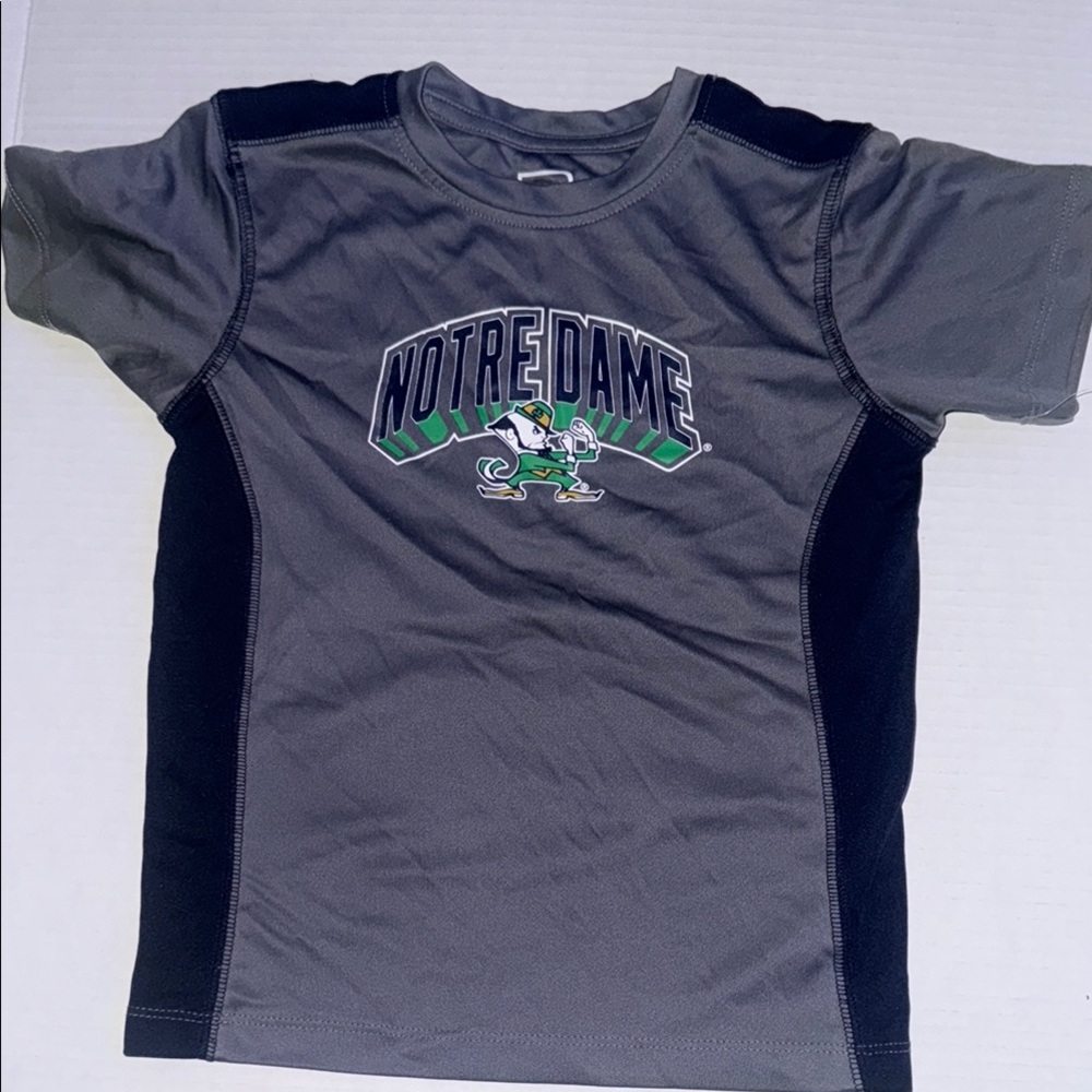 Pro Edge Gray and Black Short Sleeve Tee